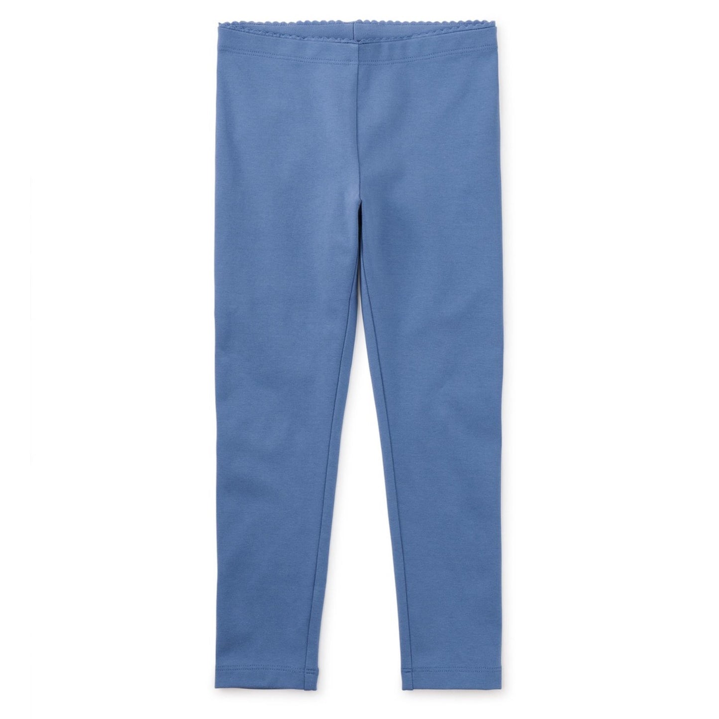Coronet Blue Solid Leggings