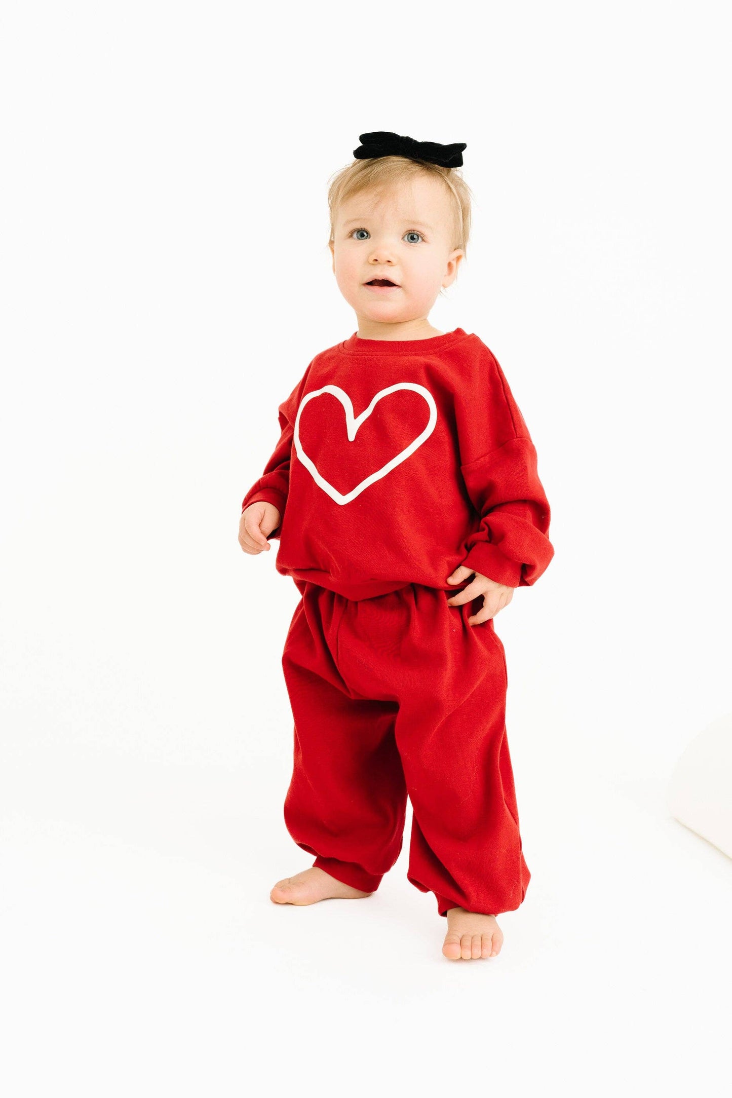 Heart | Red Sweatsuit Set
