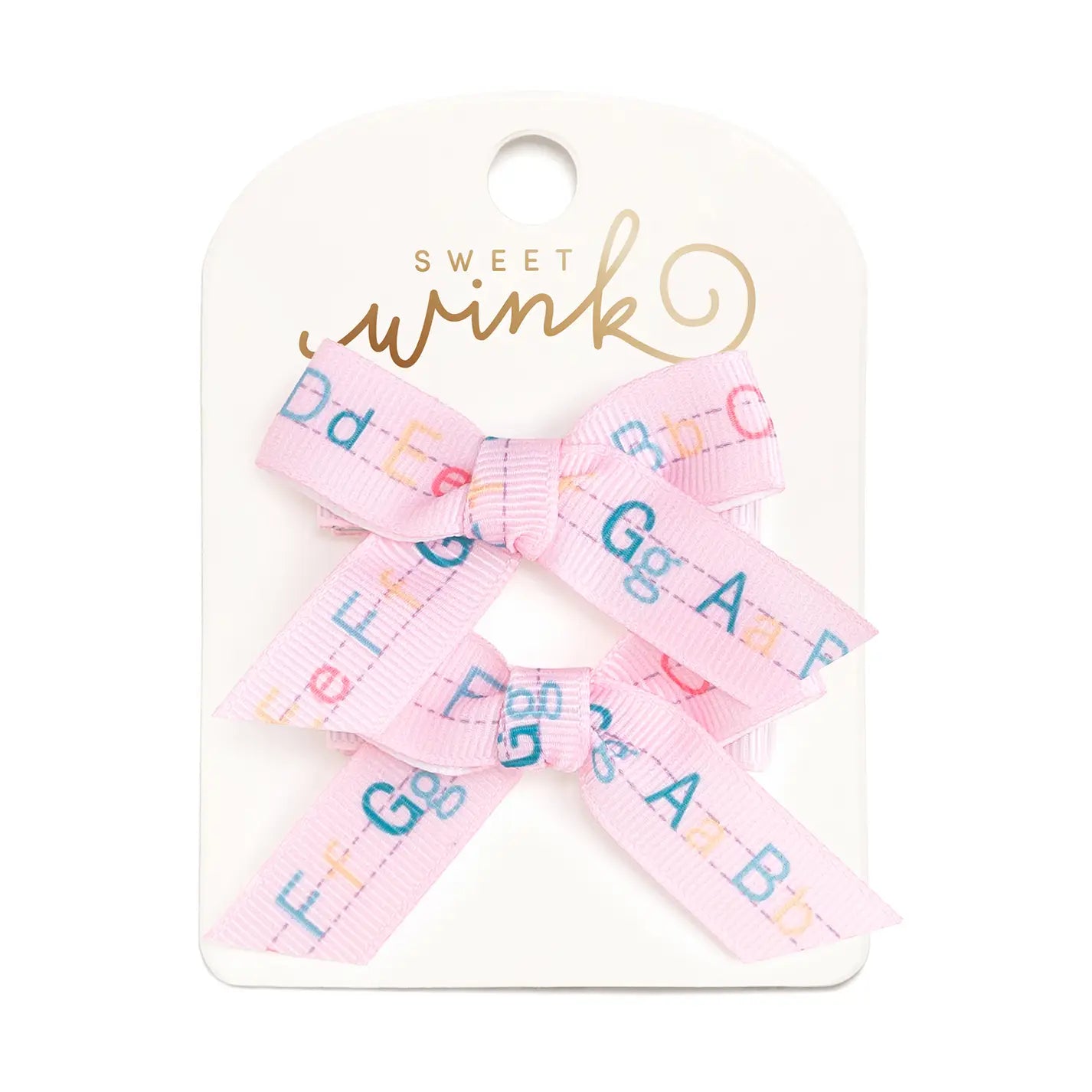 Alphabet Bows | Clip Set