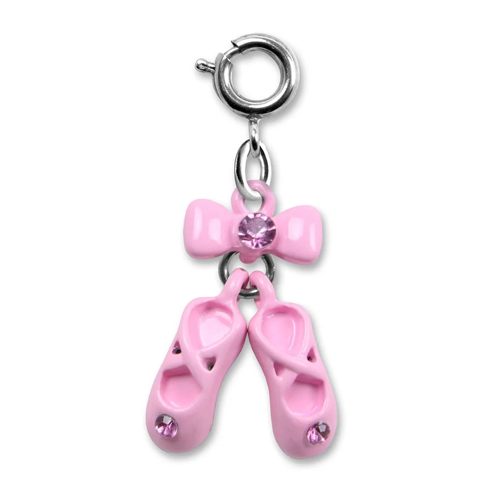 Ballet Slipper | Sliver Duo Charm