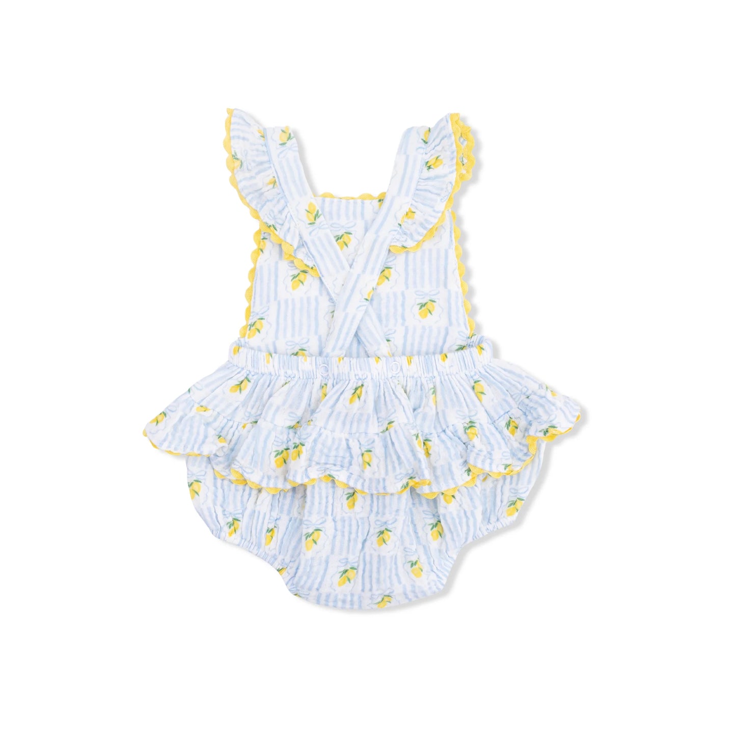 Lovely Lemons | Ric Rac Ruffle Sunsuit