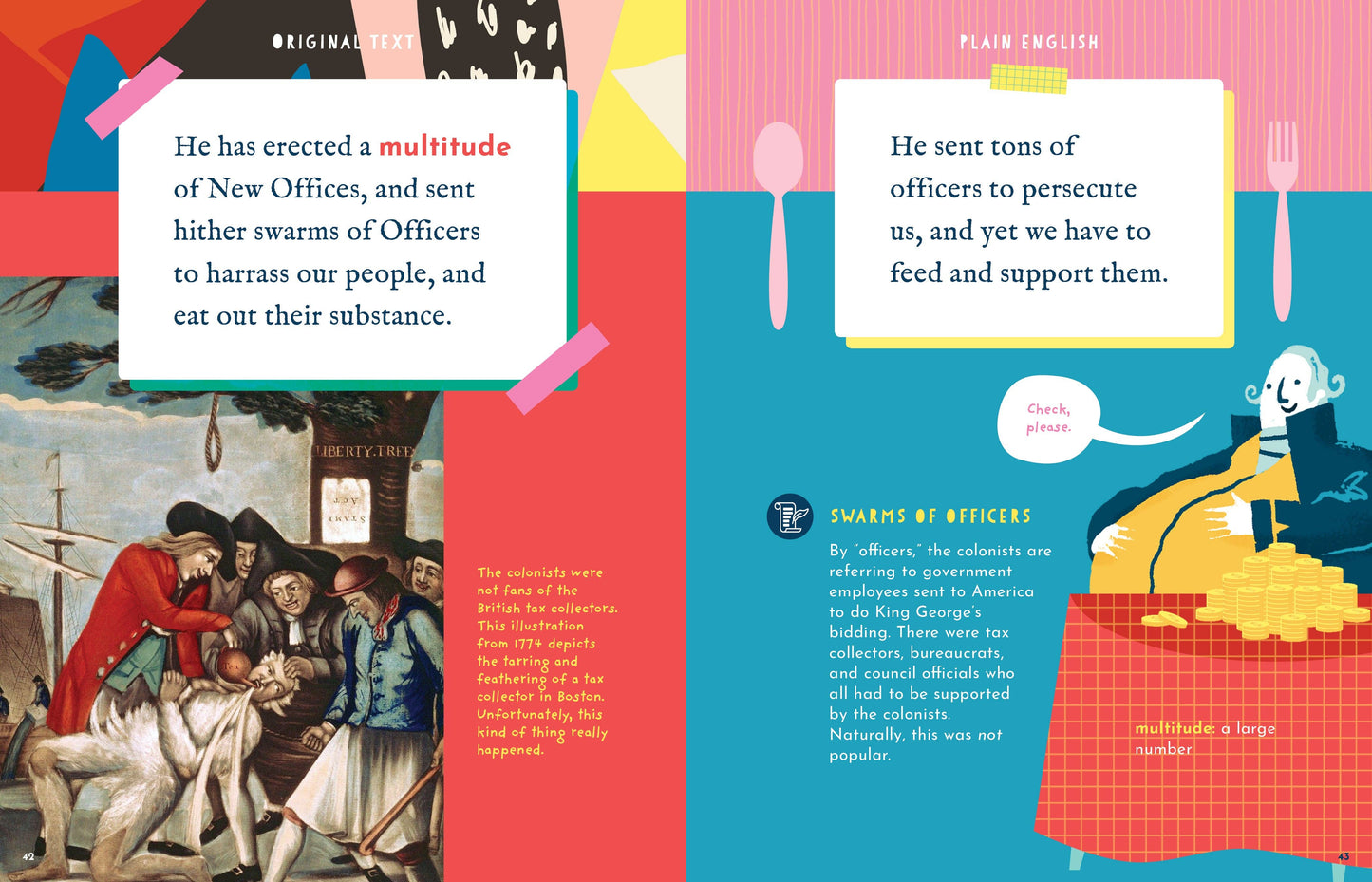 The Side-by-Side Declaration of Independence (Kids Book)
