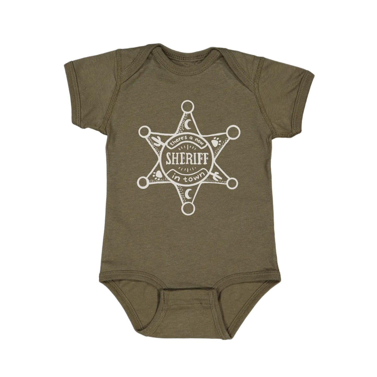 New Sheriff in Town Baby Onesie