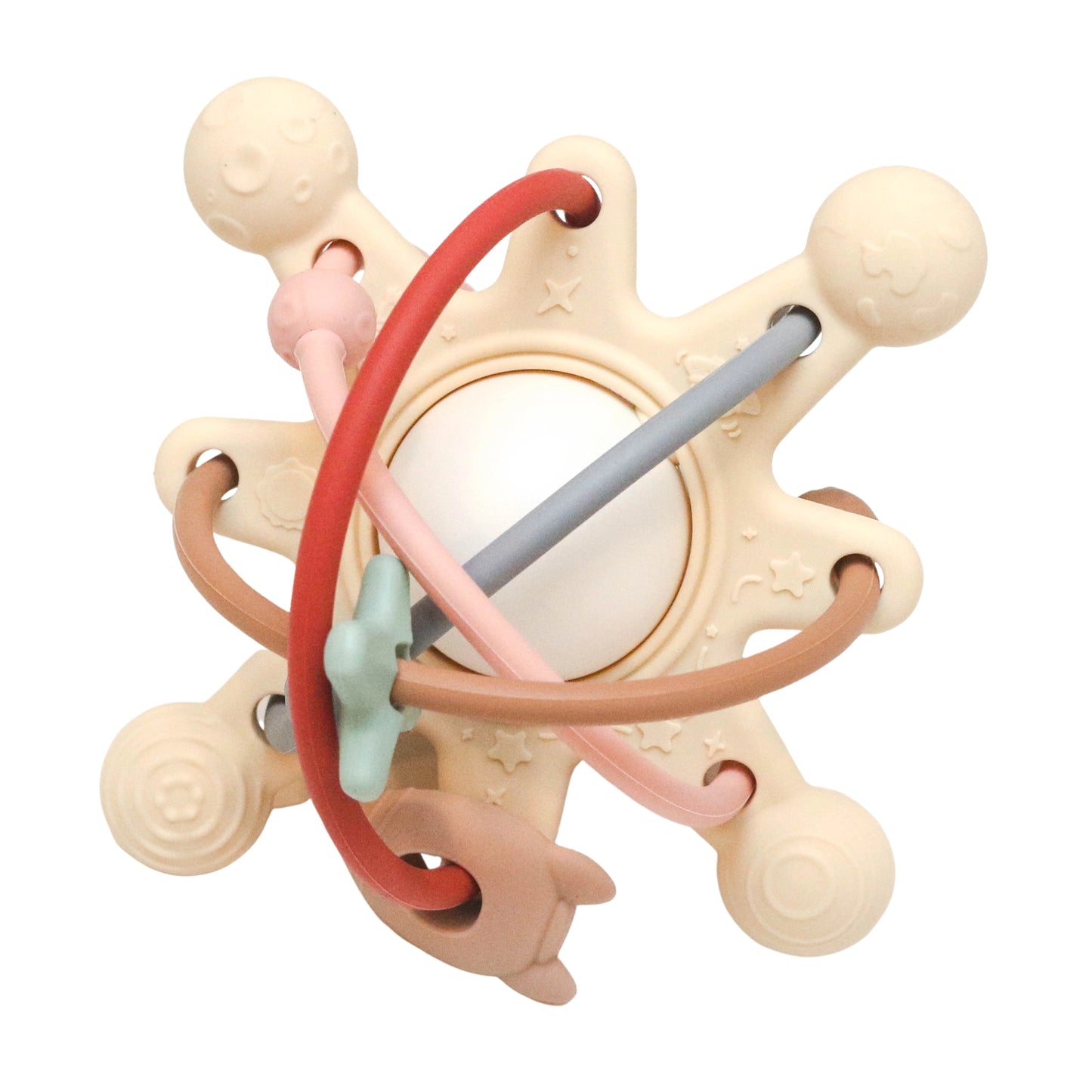 Satellite 3 in 1 - Teether, Rattle, Toy