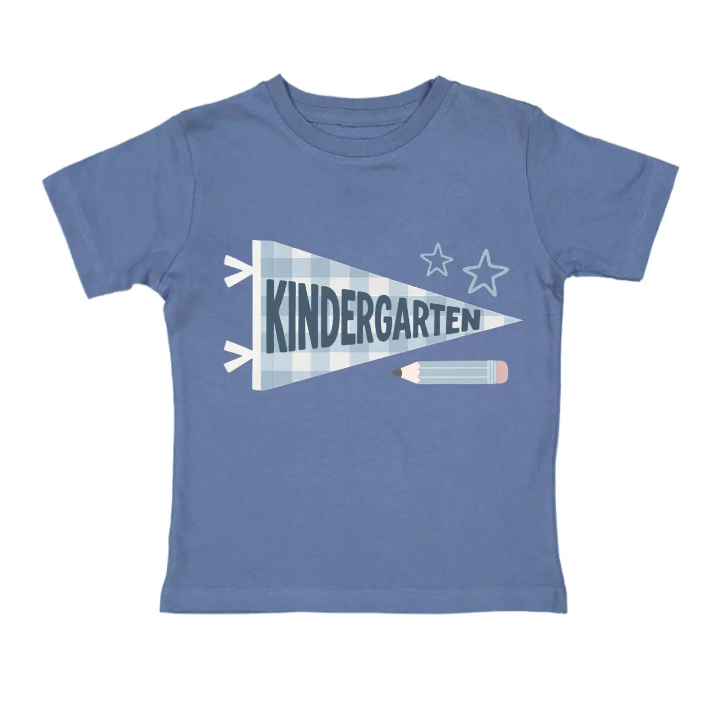 Boys Kindergarten Pennant | Short Sleeve T-Shirt