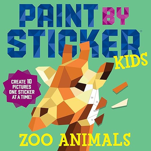 Paint By Stickers | Zoo Animal