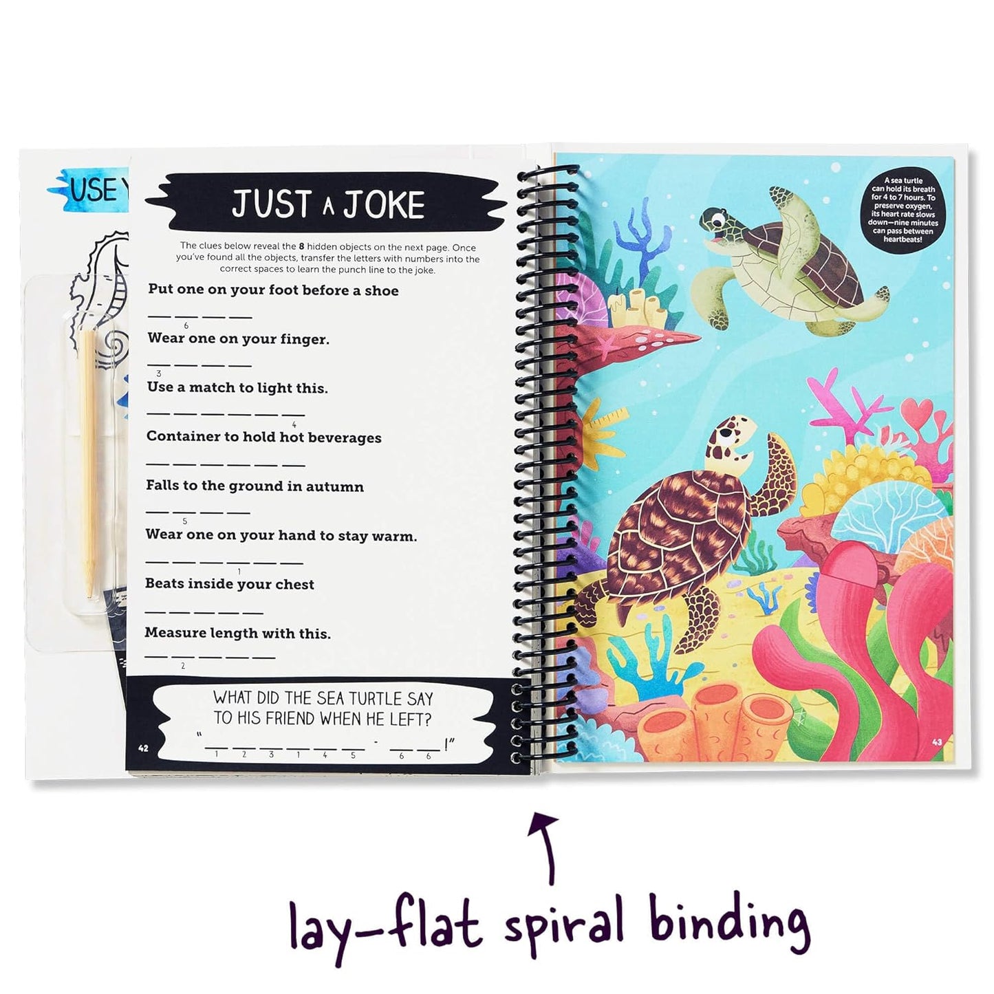 Scratch-Off Hidden Pictures Mysterious Ocean Puzzles