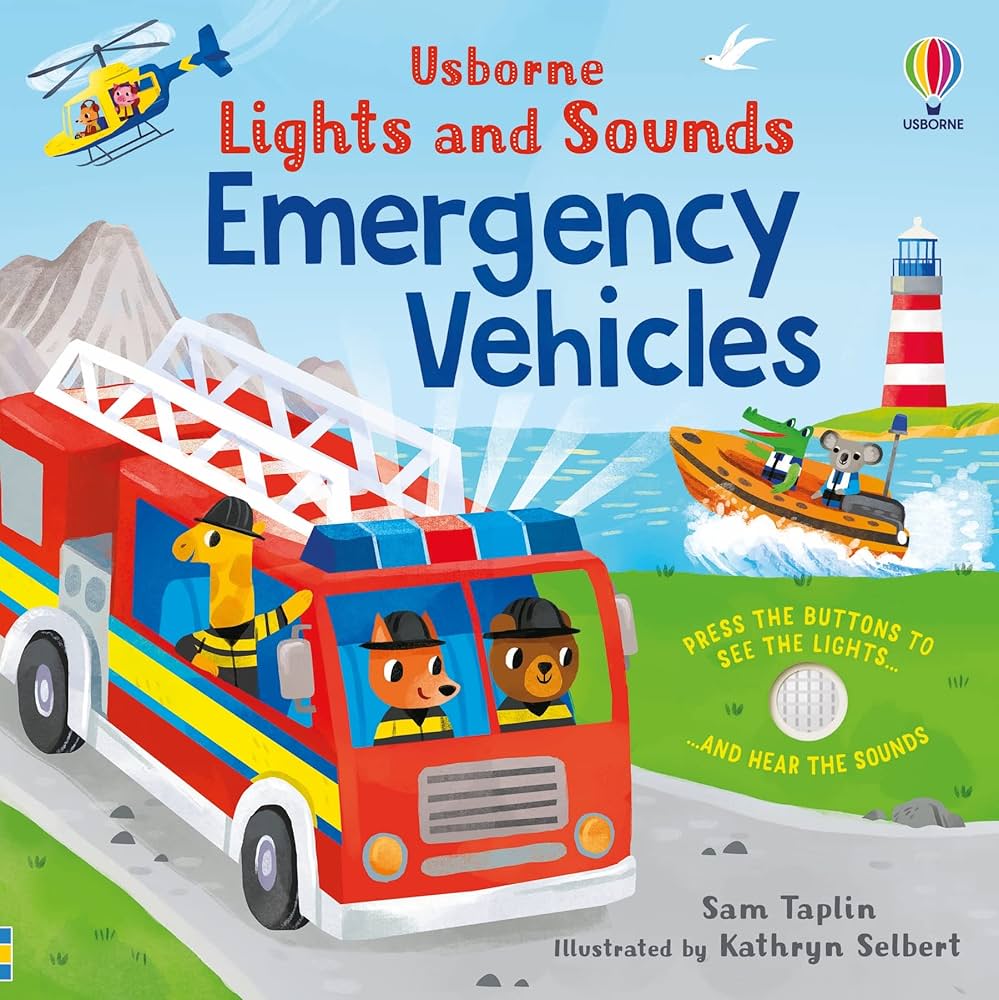 Usborne Lights & Sounds | Emergency Vehicles