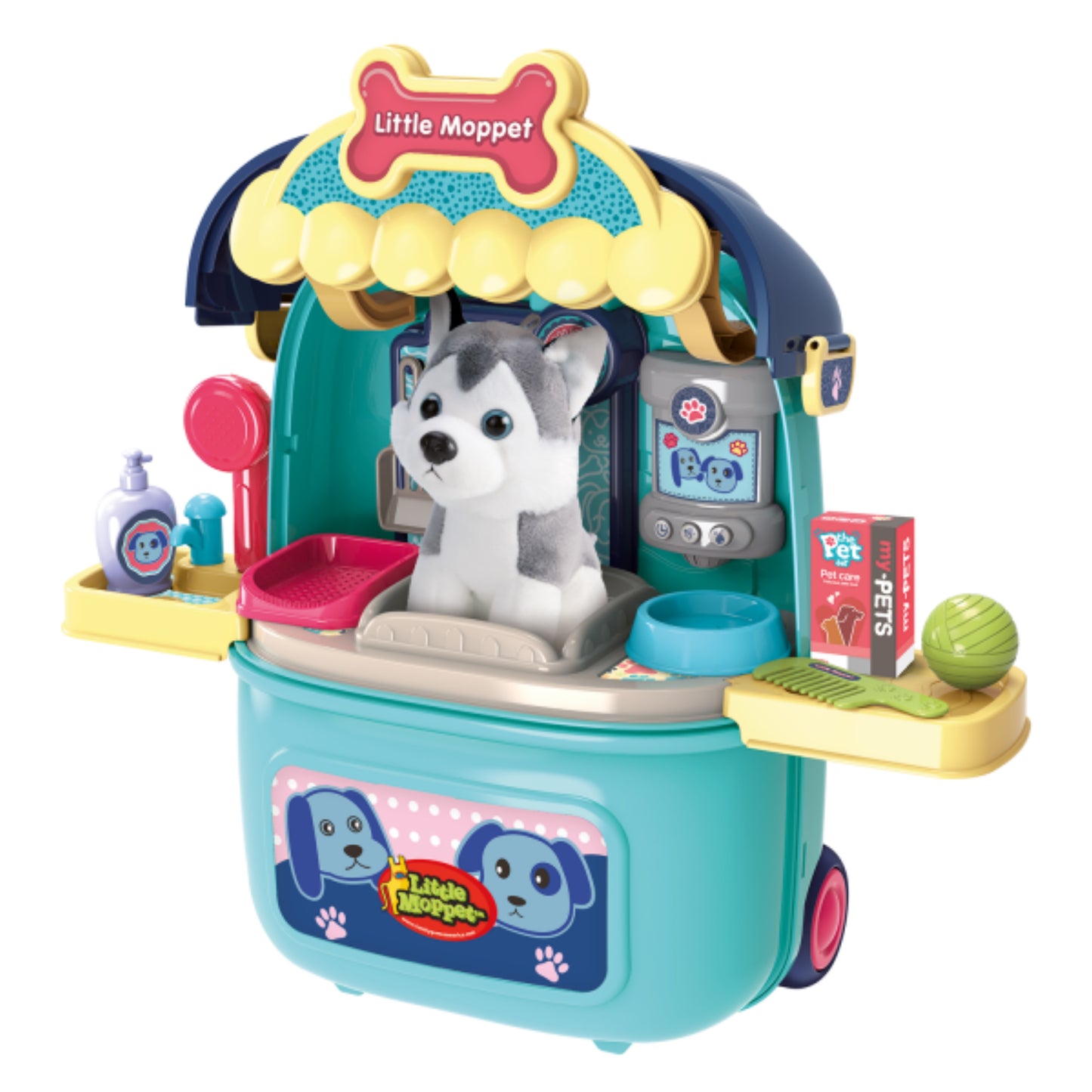 Blue Dog Pet Care Traveler Play Set