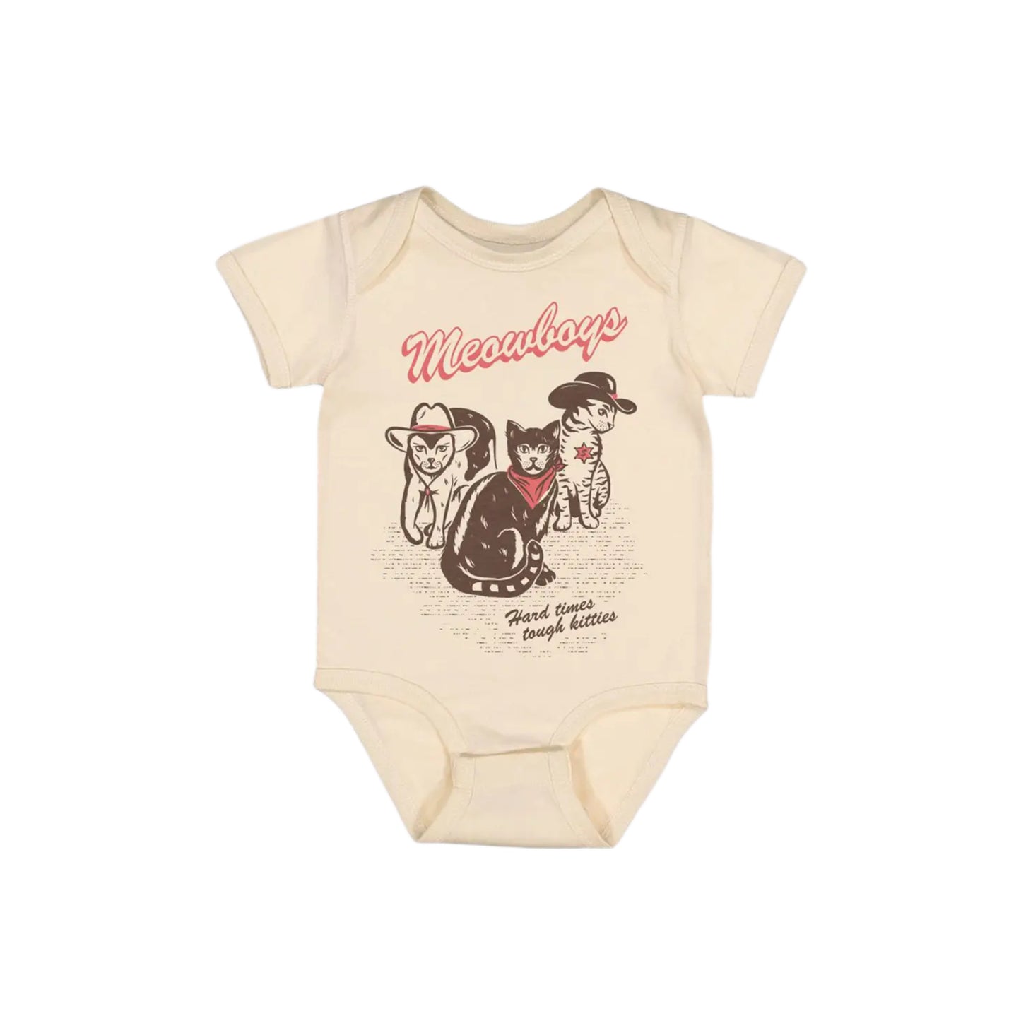 Meowboys Baby Onesie