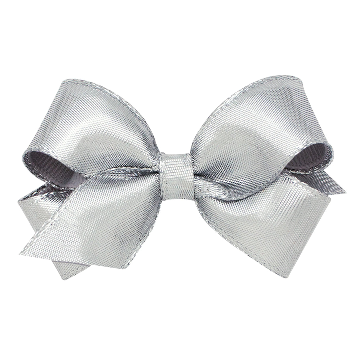 Mini French Satin Girls Bow with Knot