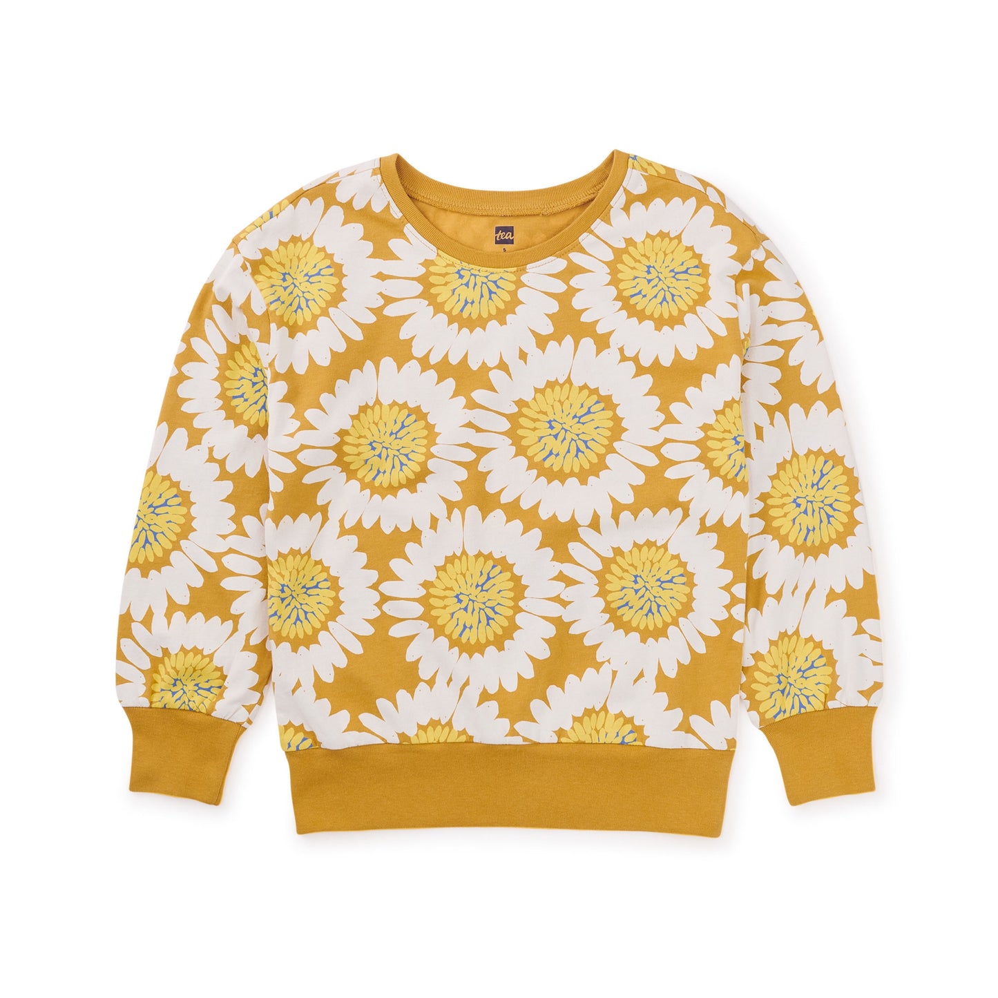 Countryside Sunflower Long Sleeve Tunic Top