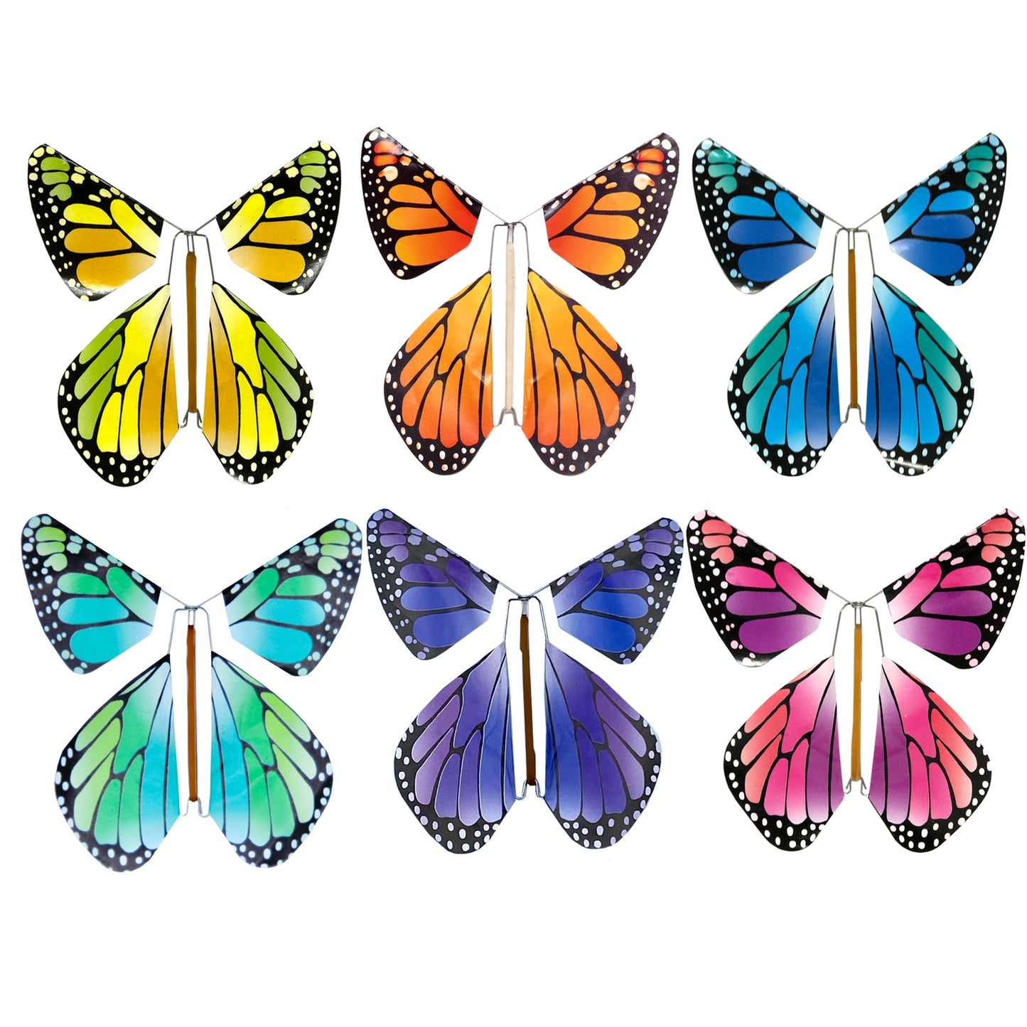 Magic Flying Butterfly® with Rainbow Colors