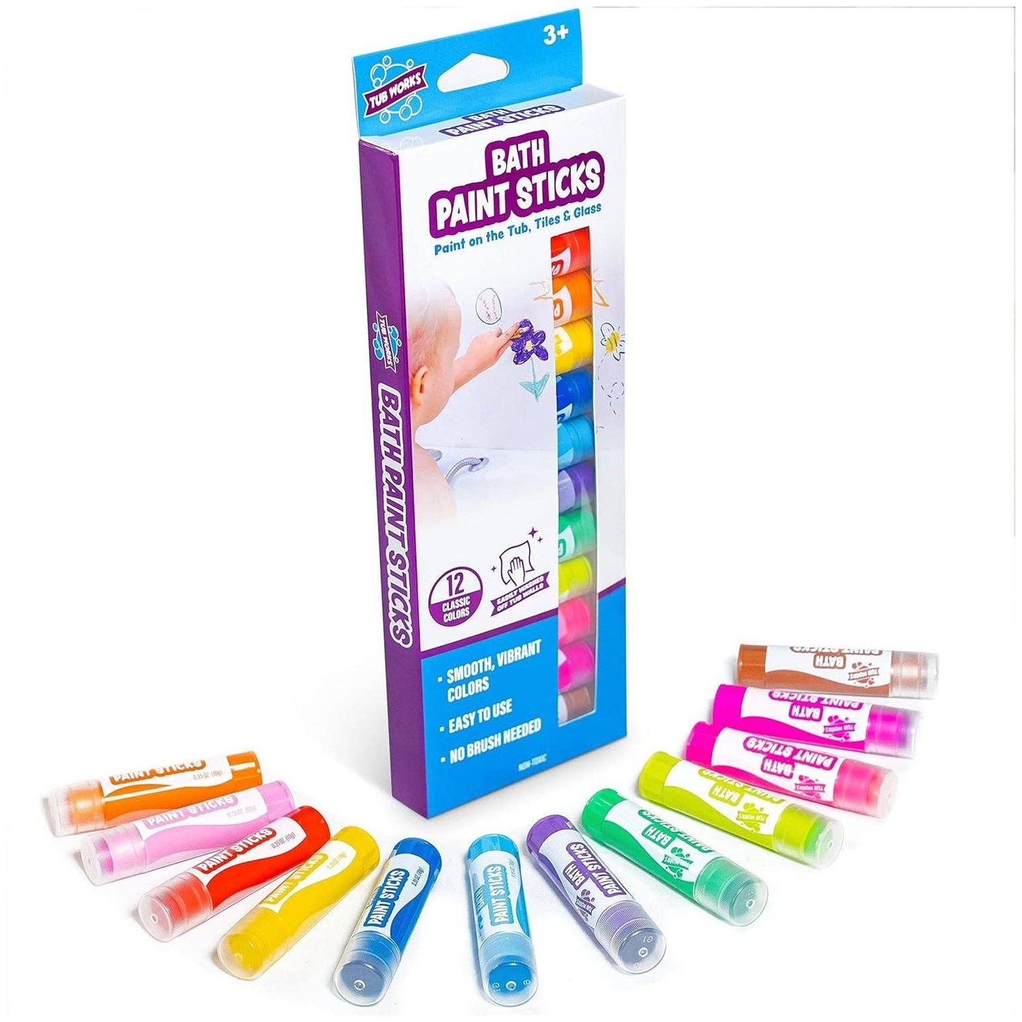 Tub Works® Bath Paint Sticks™