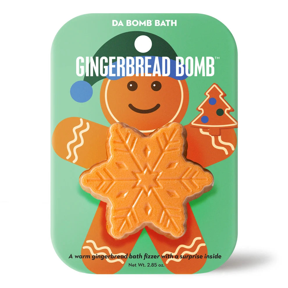 Gingerbread Snowflake | Bath Bomb