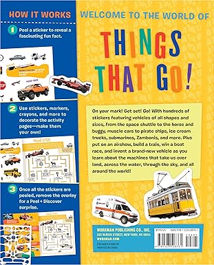 Peel + Discover-Cars! Trucks! Trains!