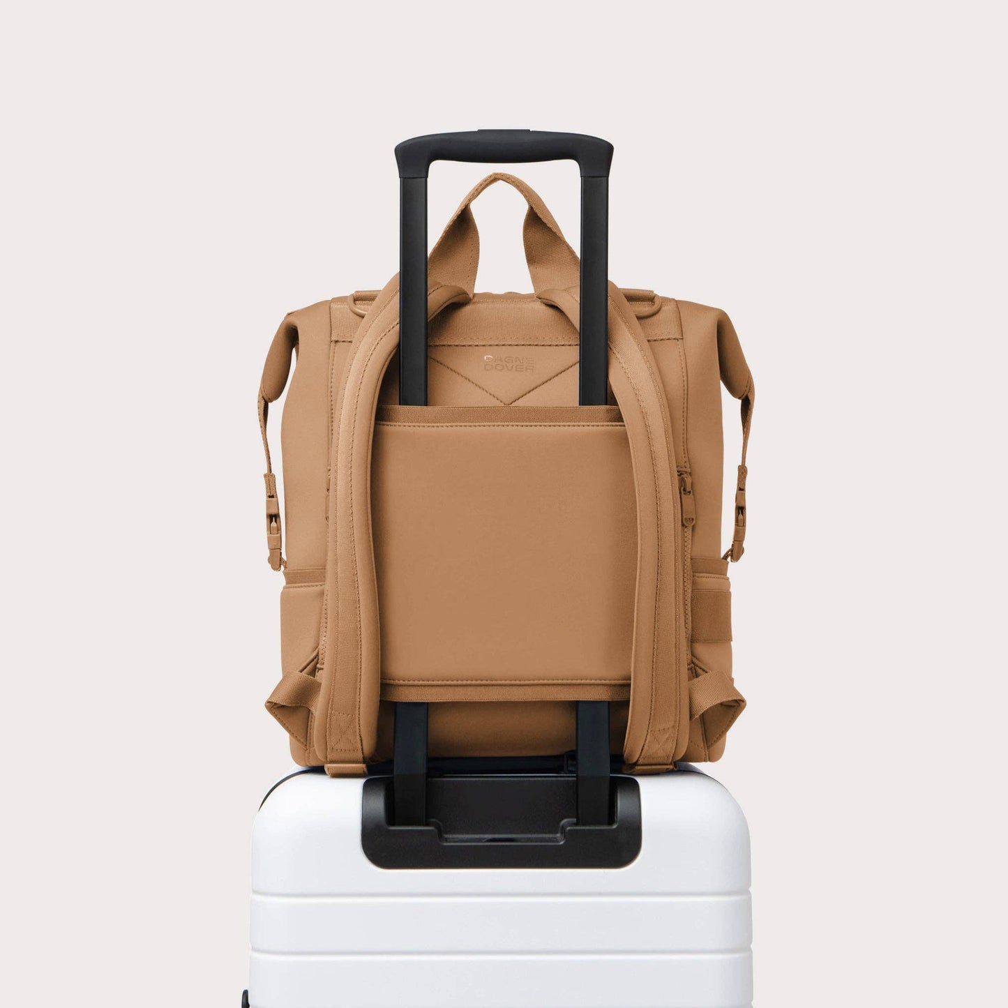 Dagne Dover Indi Diaper Backpack in Camel-Large