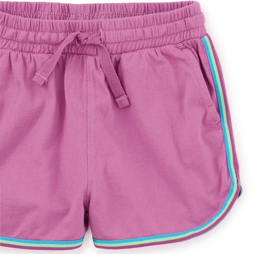 Mulberry Rainbow Binding Track Shorts