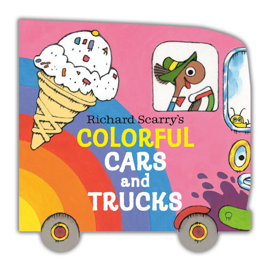 Richard Scarry's Colorful Cars and Trucks Board Book