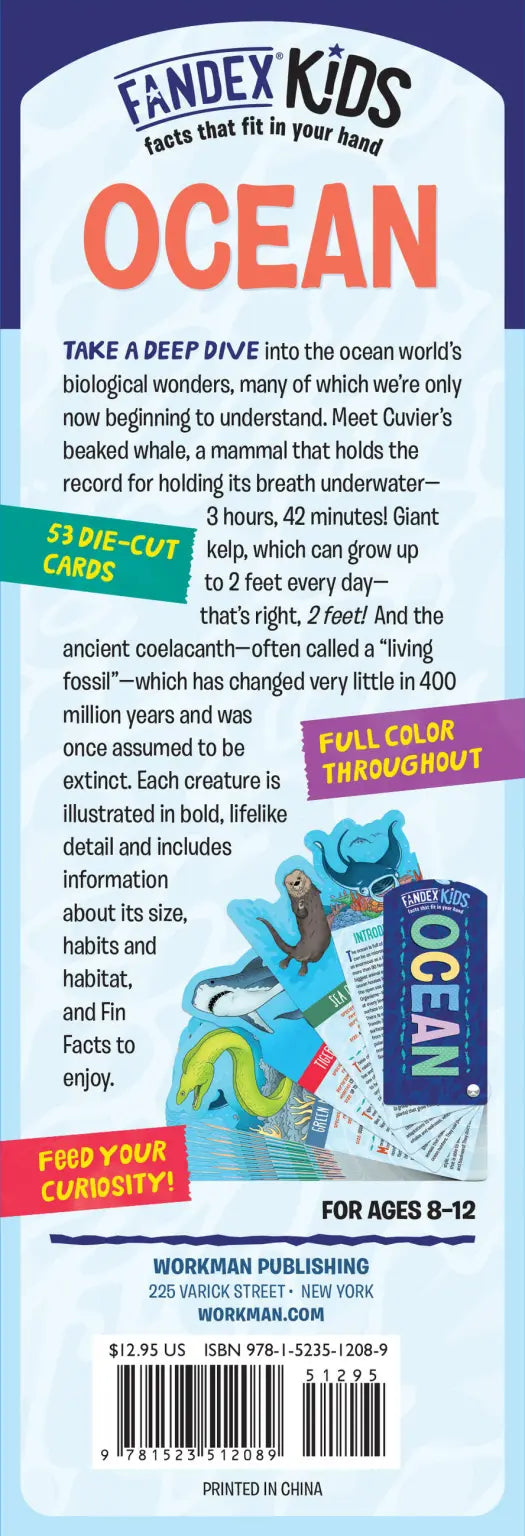Fandex Kids: Ocean Facts That Fit in Your Hand