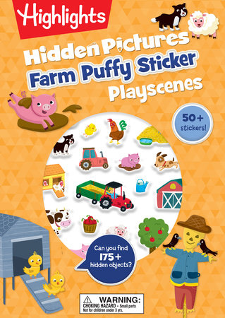 Farm | Hidden Pictures Puffy Sticker Playscenes