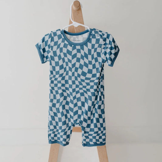 Checkered Romper
