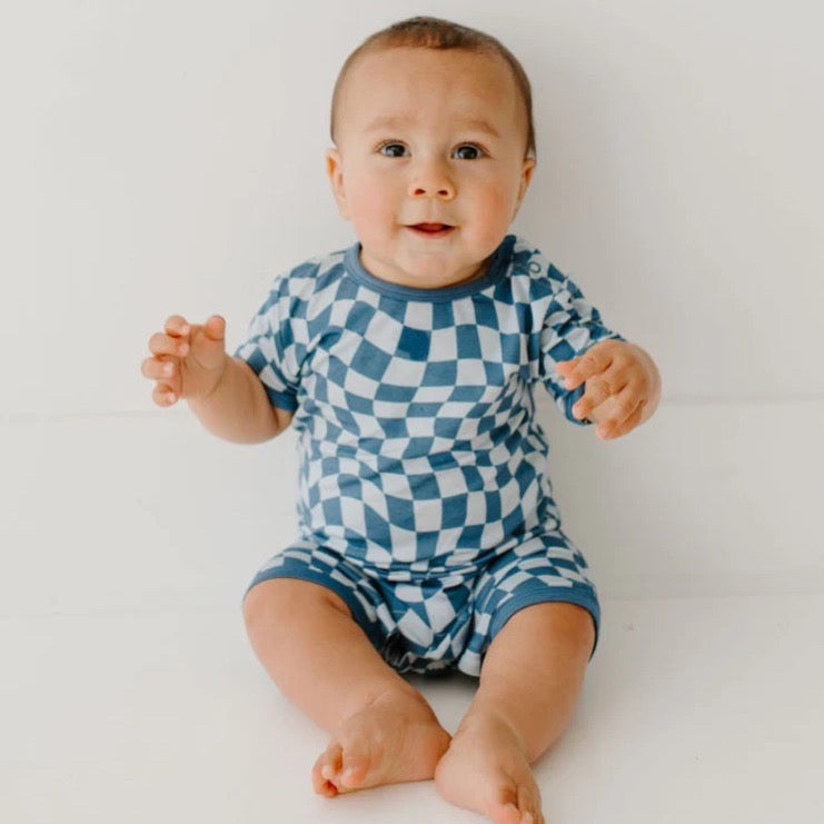 Checkered Romper
