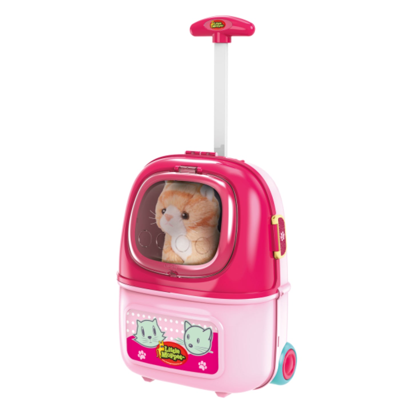 Pink Cat Pet Care Traveler Play Set