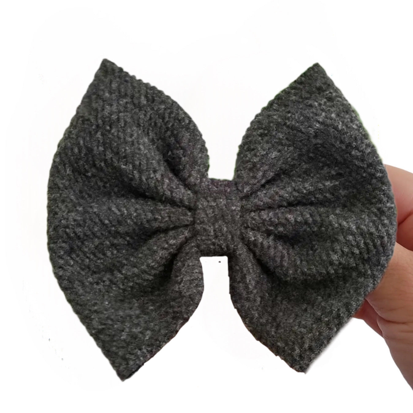 Savannah Bow - Charcoal Gray Sweater