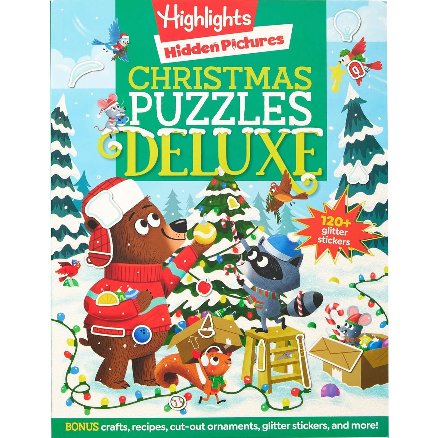 Christmas Puzzles Deluxe Activity Book