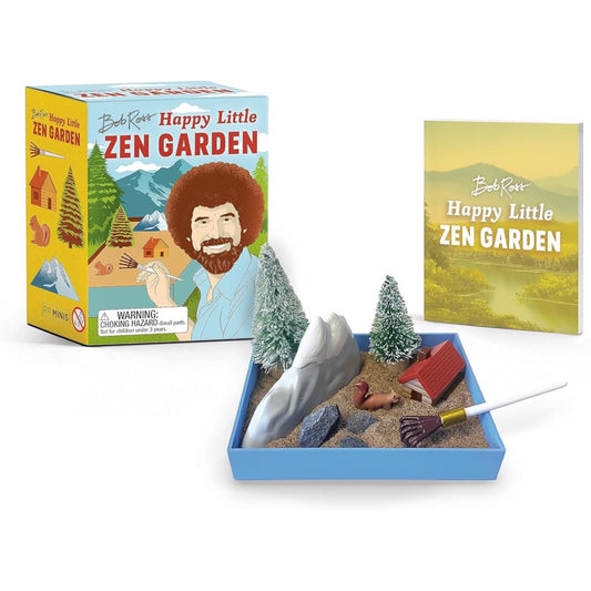 Bob Ross: Happy Little Zen Garden Mini Kit
