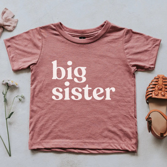 Big Sister Tee in Mauve