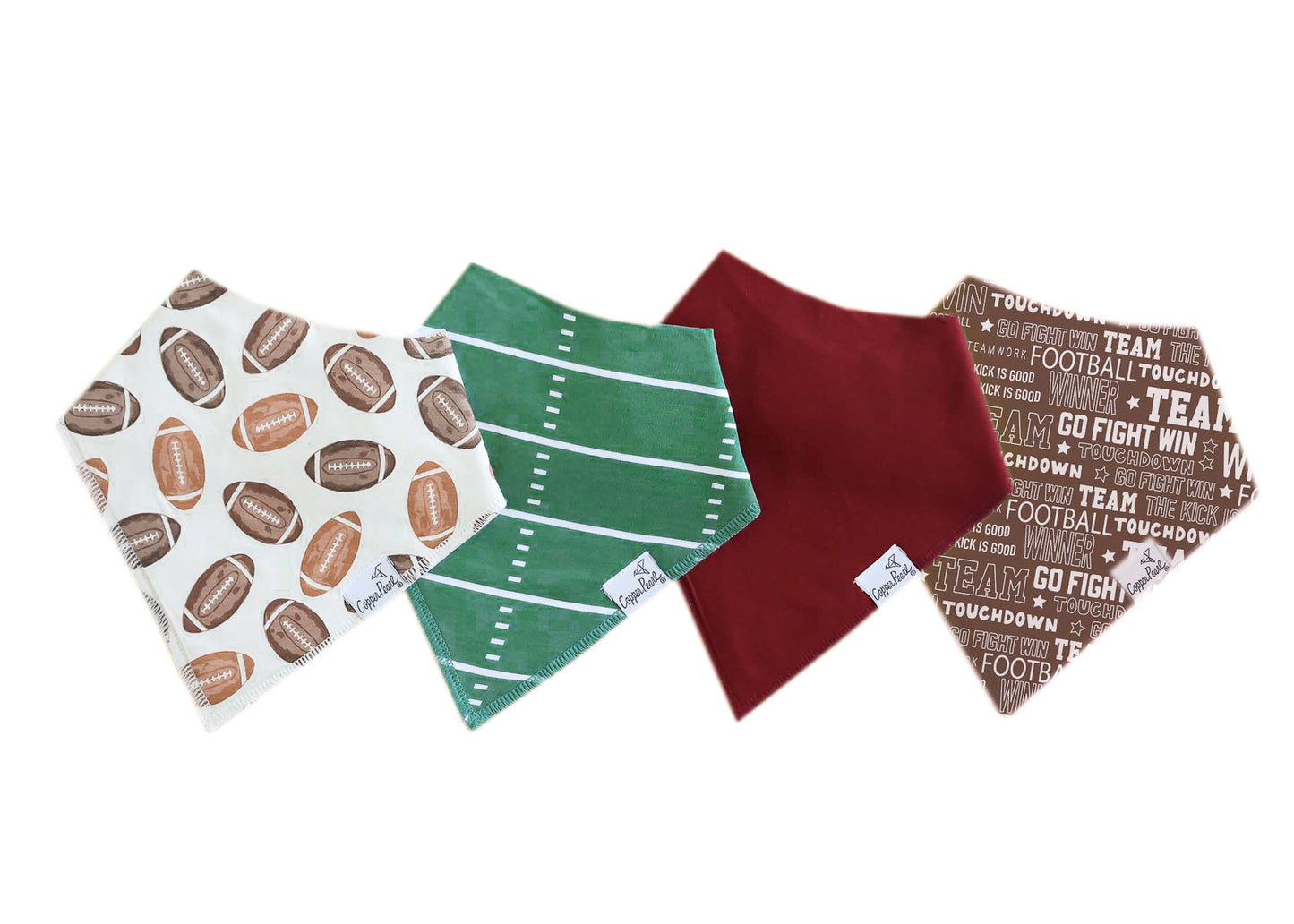 Copper Pearl Single Bandana Bibs - Blitz