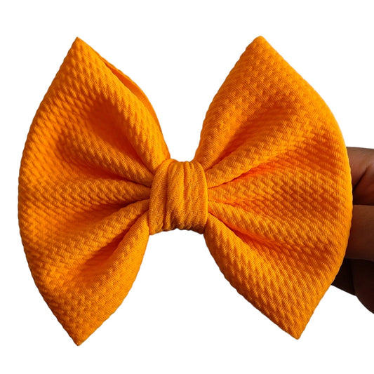 Savannah Bow - Neon Orange