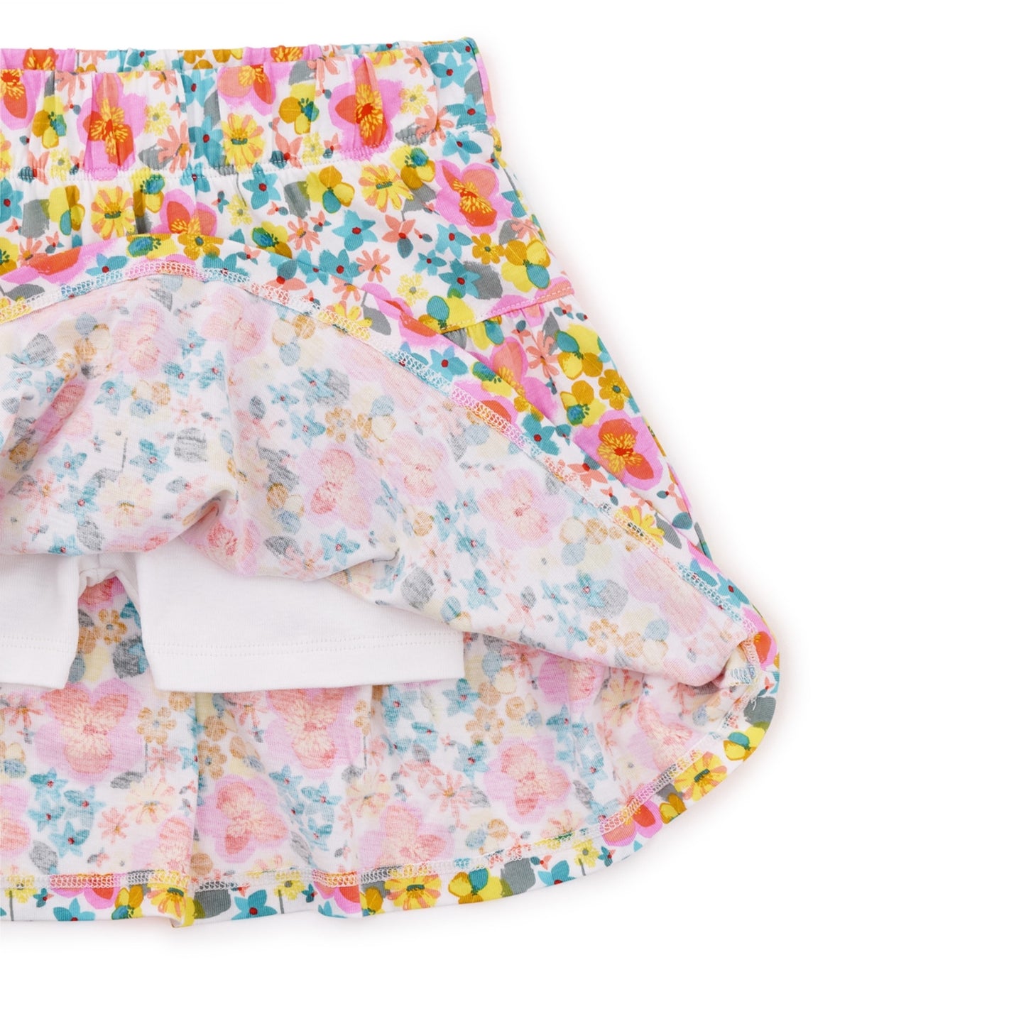 Tropical Hibiscus Floral Sport Skort