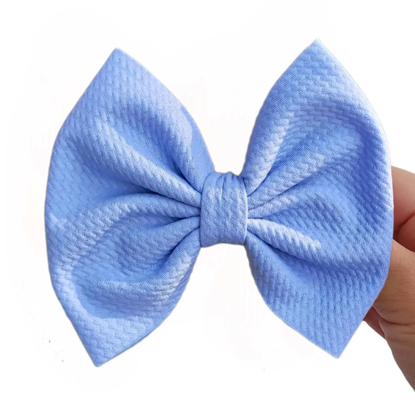 Savannah Bow - Dusty Blue Pastel