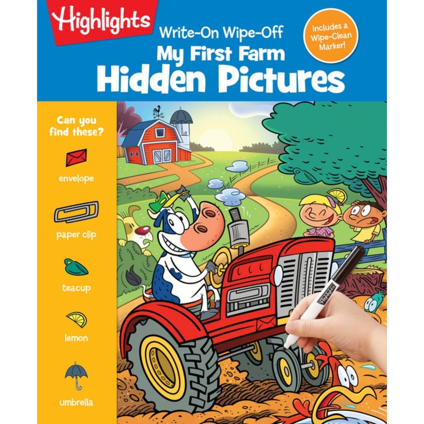 Write-On Wipe-Off My First Farm Hidden Pictures