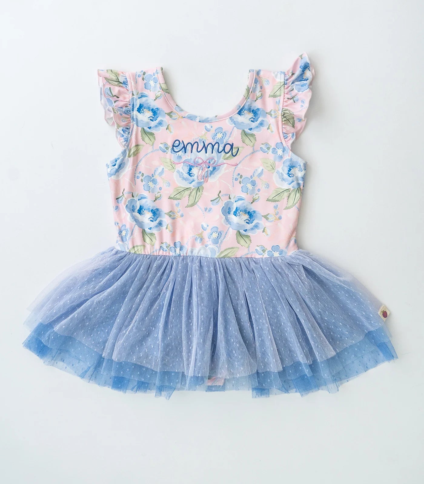Farrah Tiered Leotard | Blush & Bloom