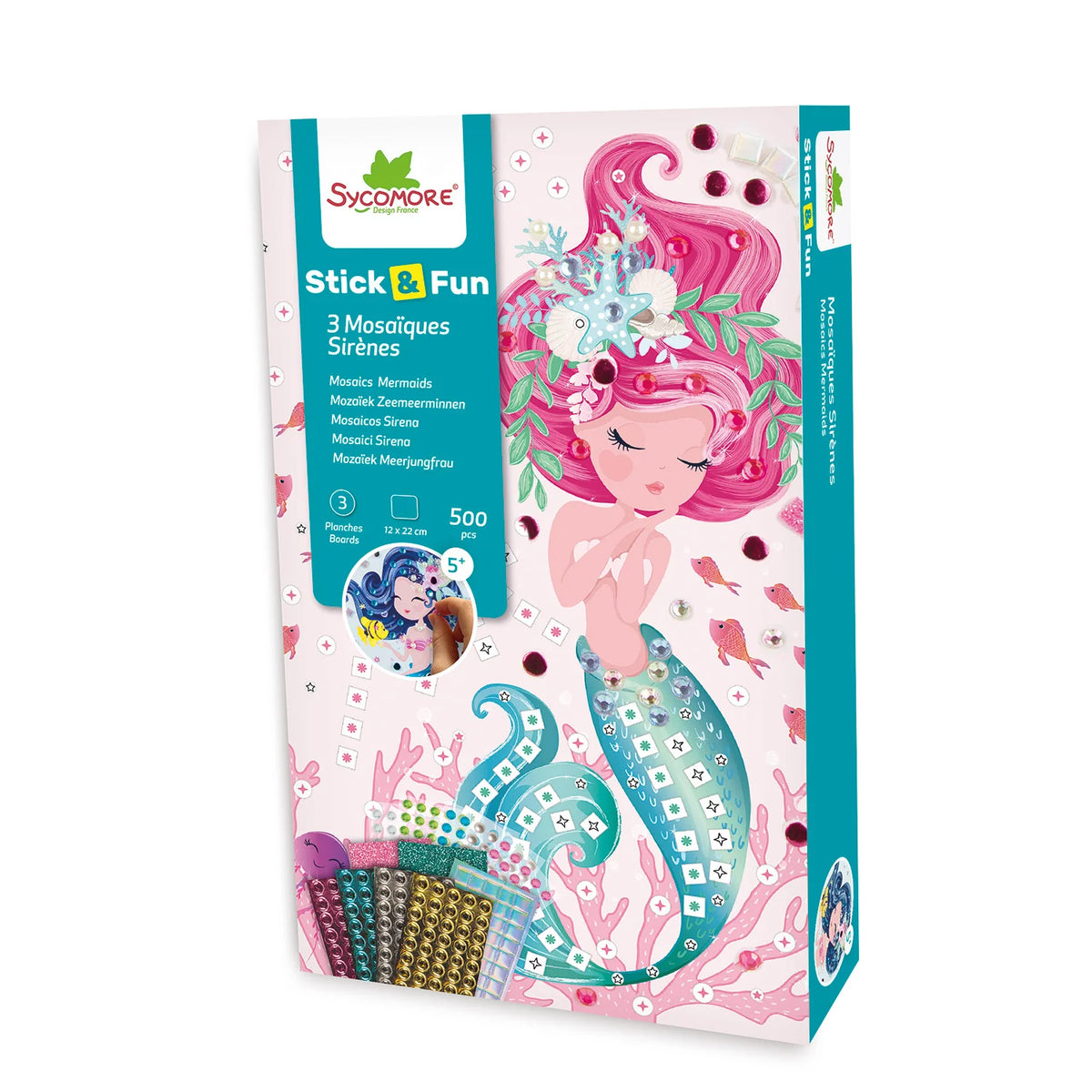Stick & Fun | Mosaics Mermaid