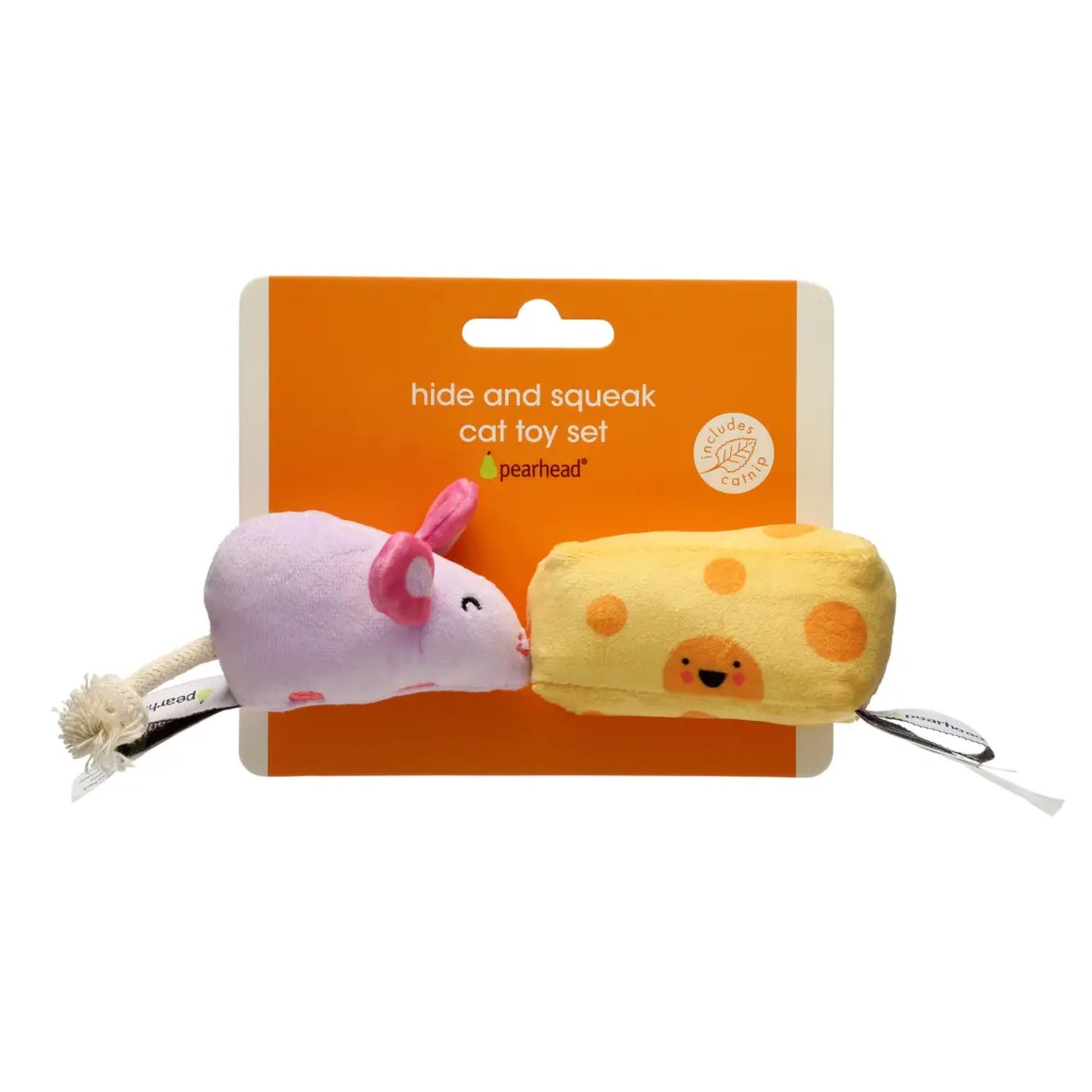 Hide and Squeak Cat Toy Set