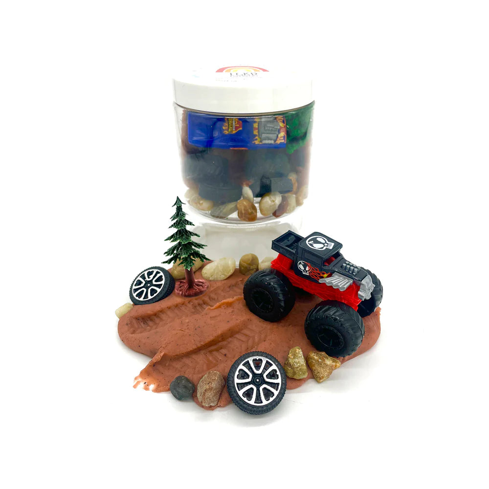 Monster Truck Sensory Dough-to-Go Kit