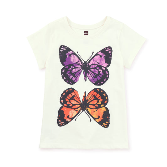 Batik Butterflies Graphic Tee