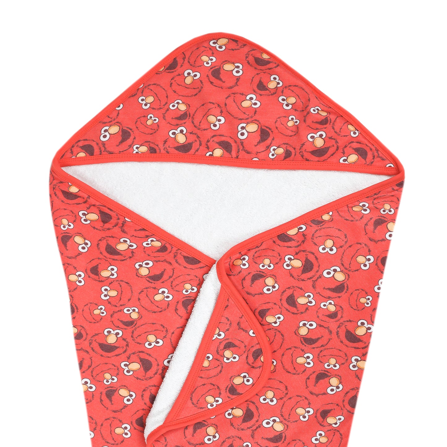Copper Pearl Premium Knit Hooded Towel - Elmo