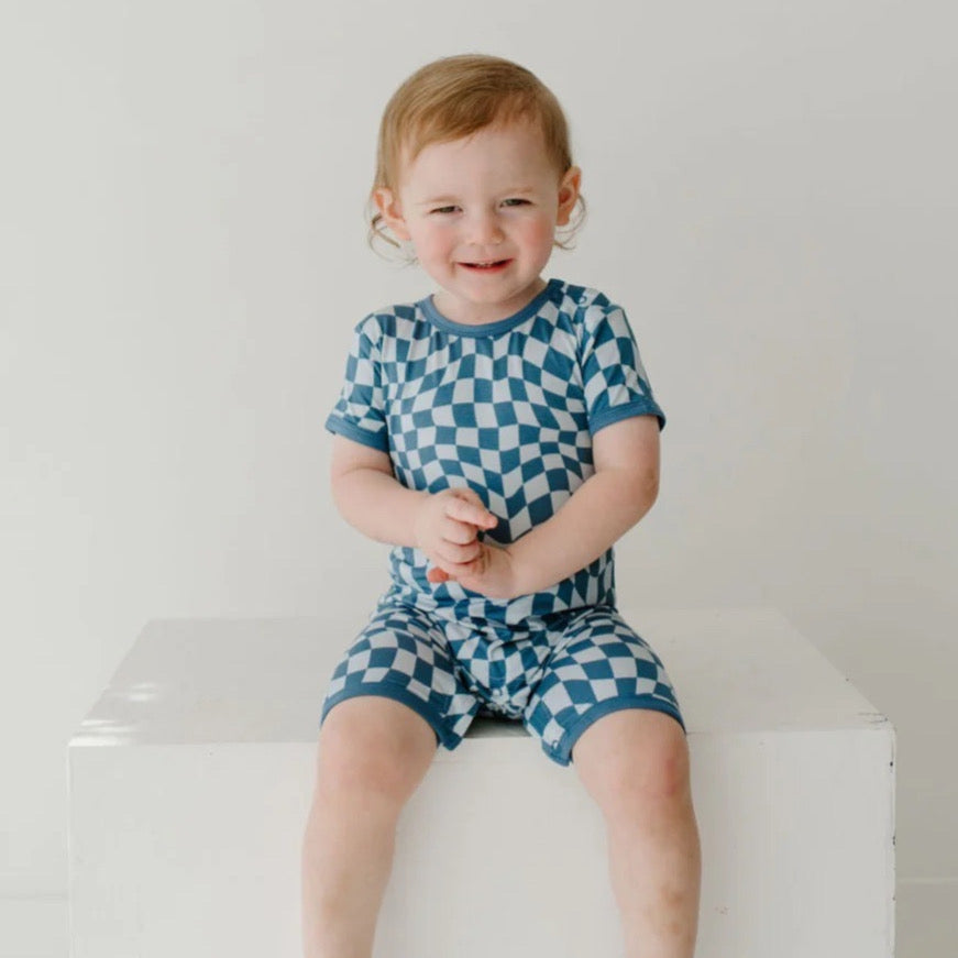Checkered Romper