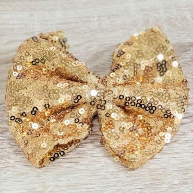 Fancy Sequin Hair Bow