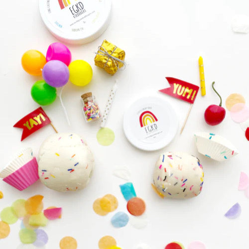Mini Birthday Celebration Sensory Dough-to-Go Kit