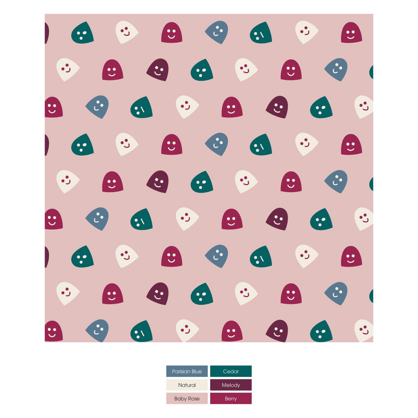 Baby Rose Happy Gumdrops Print Muffin Ruffle Coverall with 2 Way Zipper