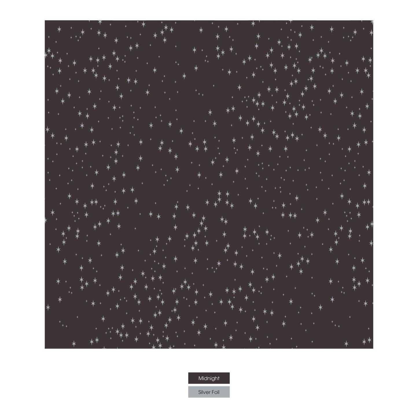Midnight Foil Constellations Print Boy's Boxer Brief
