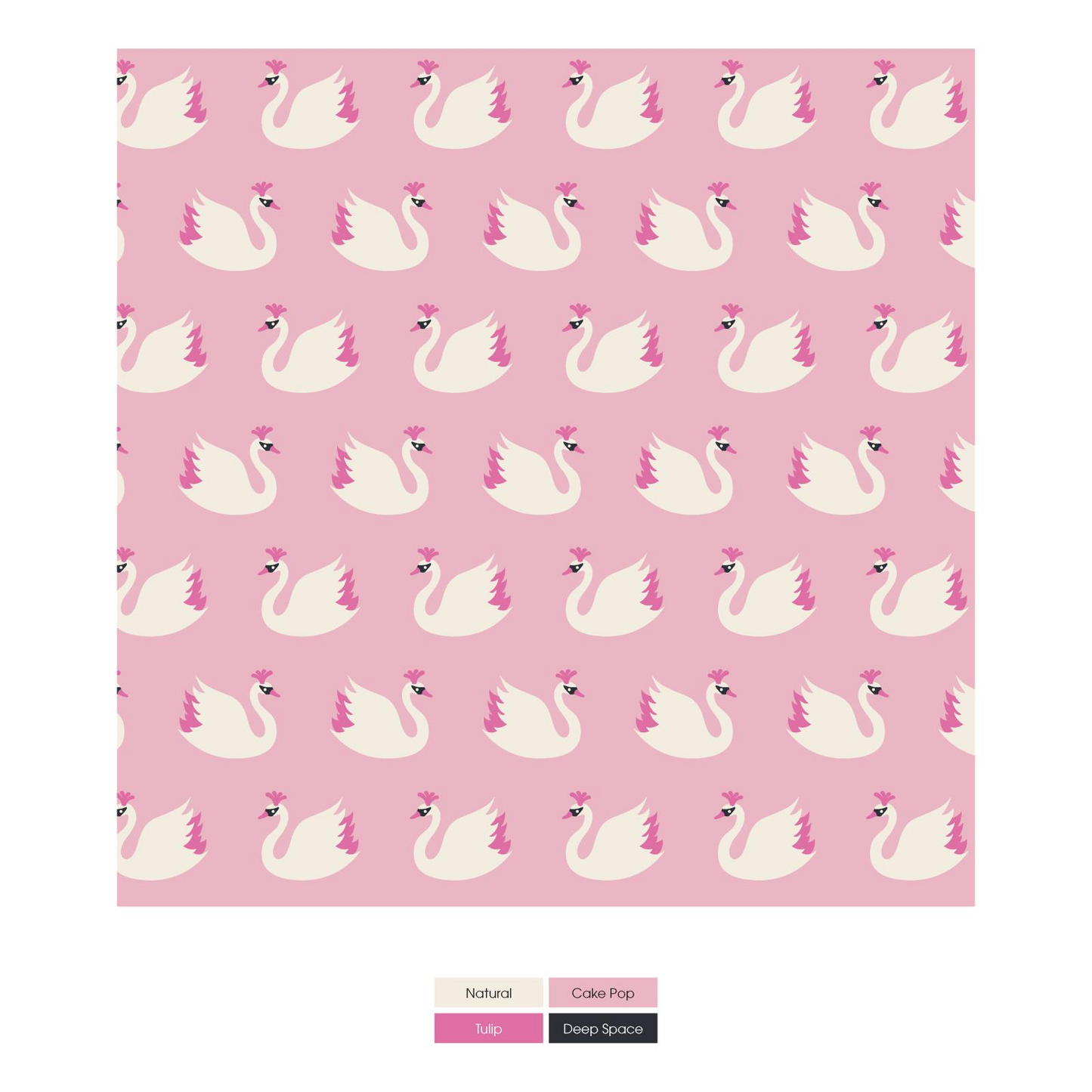 Cake Pop Swan Princess Girl's Underwear