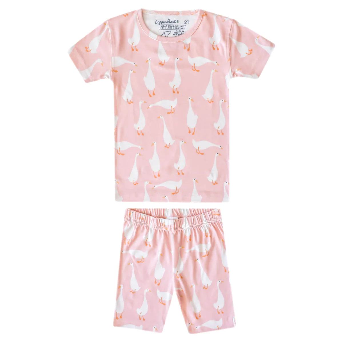 Copper Pearl 2 Piece S/S Pajamas - Goosie